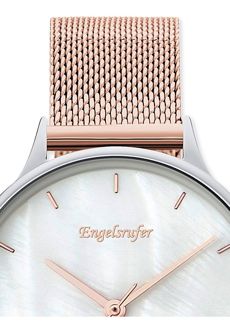 Engelsrufer ERWA-Pearl-MR-MS Uhr Damenuhr Edelstahl 5 bar Analog Rose