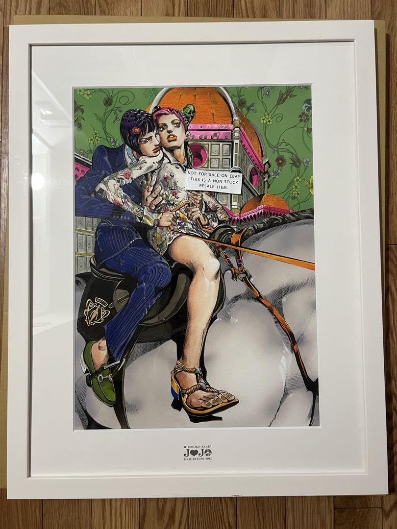 Amazon.co.jp: ジョジョの奇妙な冒険 ブチャラティ 空条徐倫 複製原画 