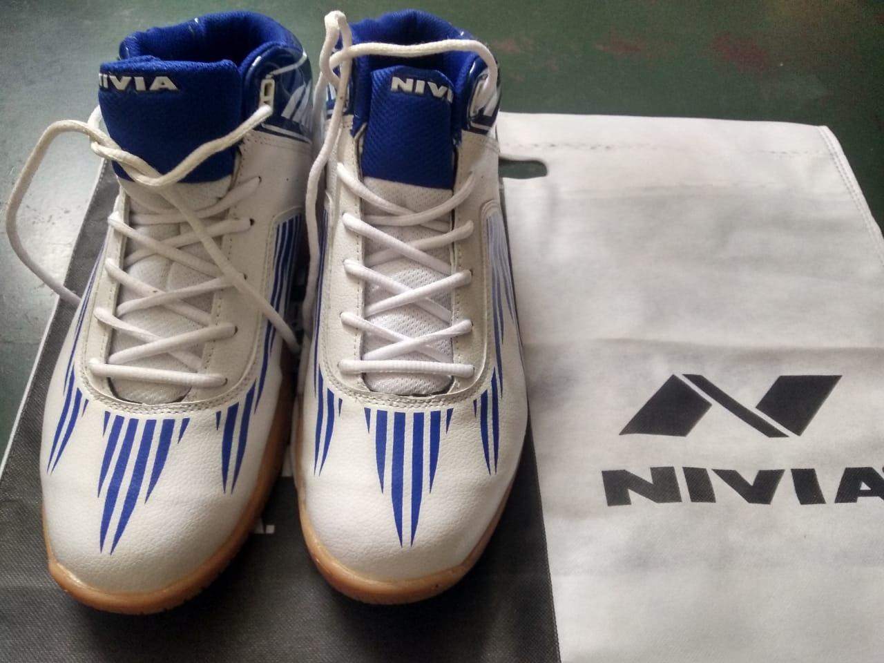 Nivia Panther 2.0 Basketball Shoes for Mens Rubber Sole Perforated