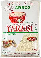 Arroz Japonês Yanagi Cateto Grão Curto Sushi Primeira Classe 1kg