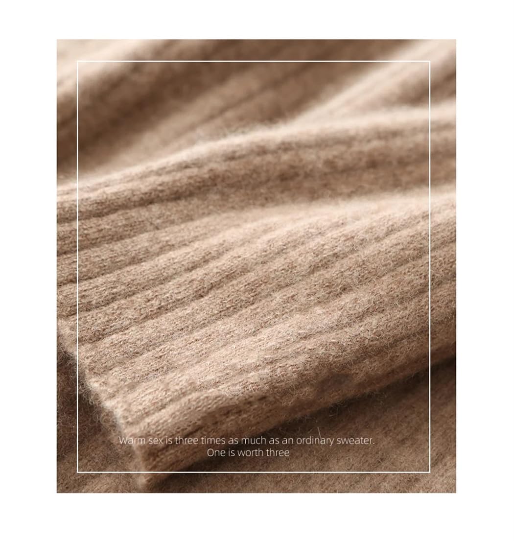 Haitpant Donne 100% Cashmere Lavorato A Maglia Caldo Maglione Vestito Autunno Inverno Manica Lunga Pullover Abiti