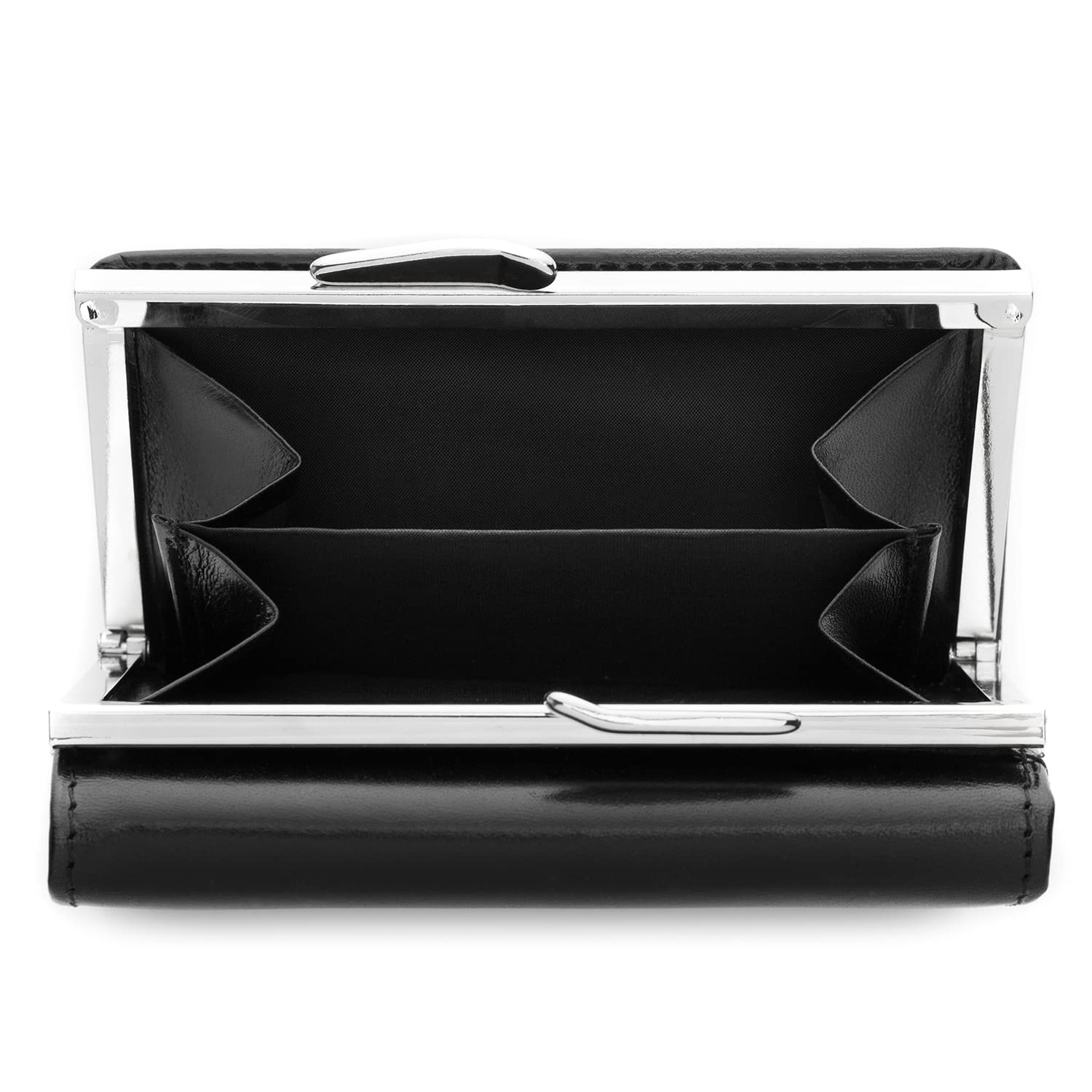 SURAZOu00ae Petit Portefeuille En Cuir Vu00e9ritable Pour Femme (10,5 X 7,5 X 2 Cm) - Mini Portefeuille En Cuir - Petit Portefeuille RFID - 4 Compartiments Pour Cartes Et Billets - Portefeuille Fin Avec