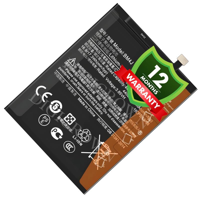 Image of Original BM4J Battery Compatible for Xiaomi Redmi Note 8 Pro - (4500mAh) - 1 Year Warranty DF7