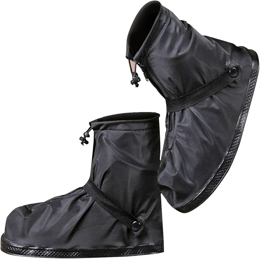 レインカバー シューズカバー 雨 スニーカー 防水 XXL グレー　アウトドア シューズカバー レイン 防水 通販 シリコン レインシューズカバー 履き