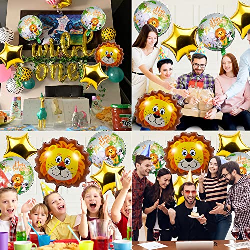 Lion 26 Foil Balloon - Jungle Party by Flexmetal