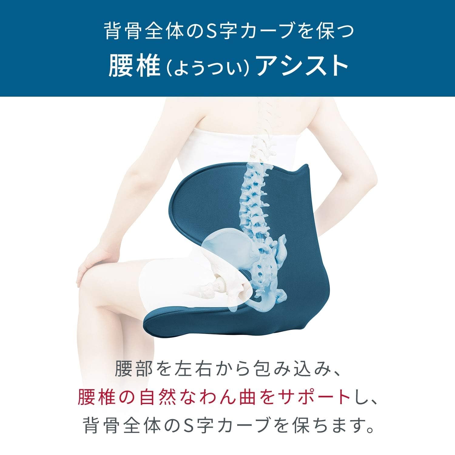 Amazon.co.jp: エムティージー 骨盤サポートチェア 座椅子 スツール