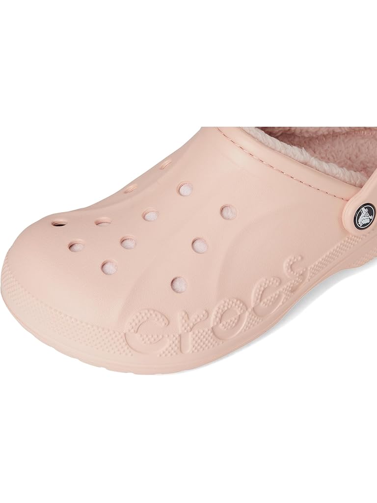 Pink Crocs Via Lined Clog Pink Rose