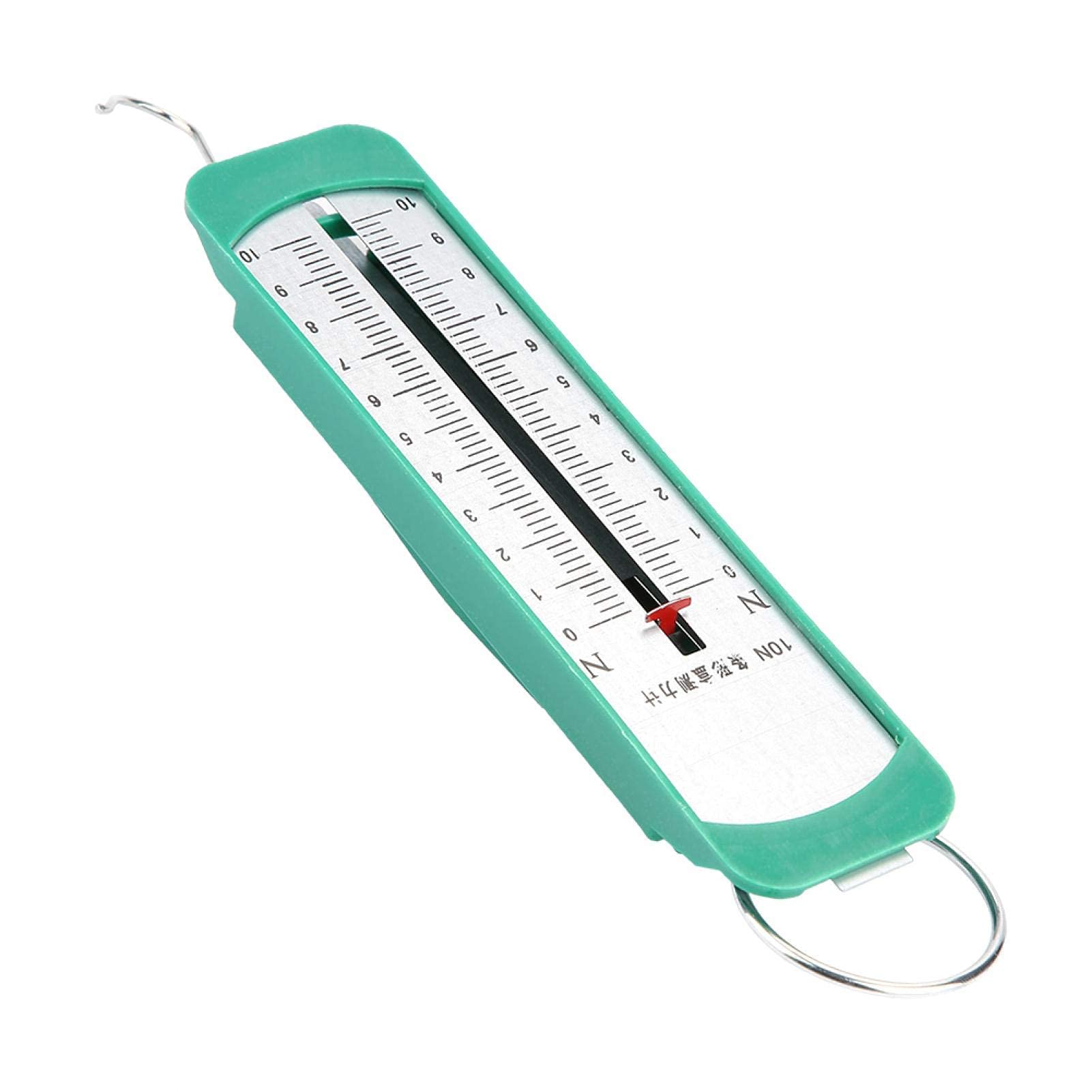 Dinamometro 10N Newton Meter Spring Dinamometer Bar 15.5cm Bilancia a molla con Struttura Standard per Esperimenti Meccanici Physics Strumento