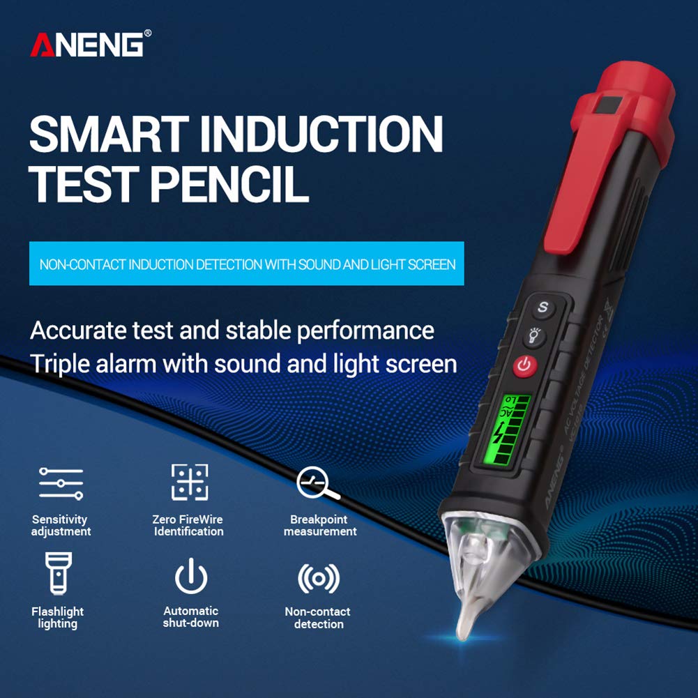 Tester di Tensione, Rilevatore di Tensione senza Contatto, Tester
