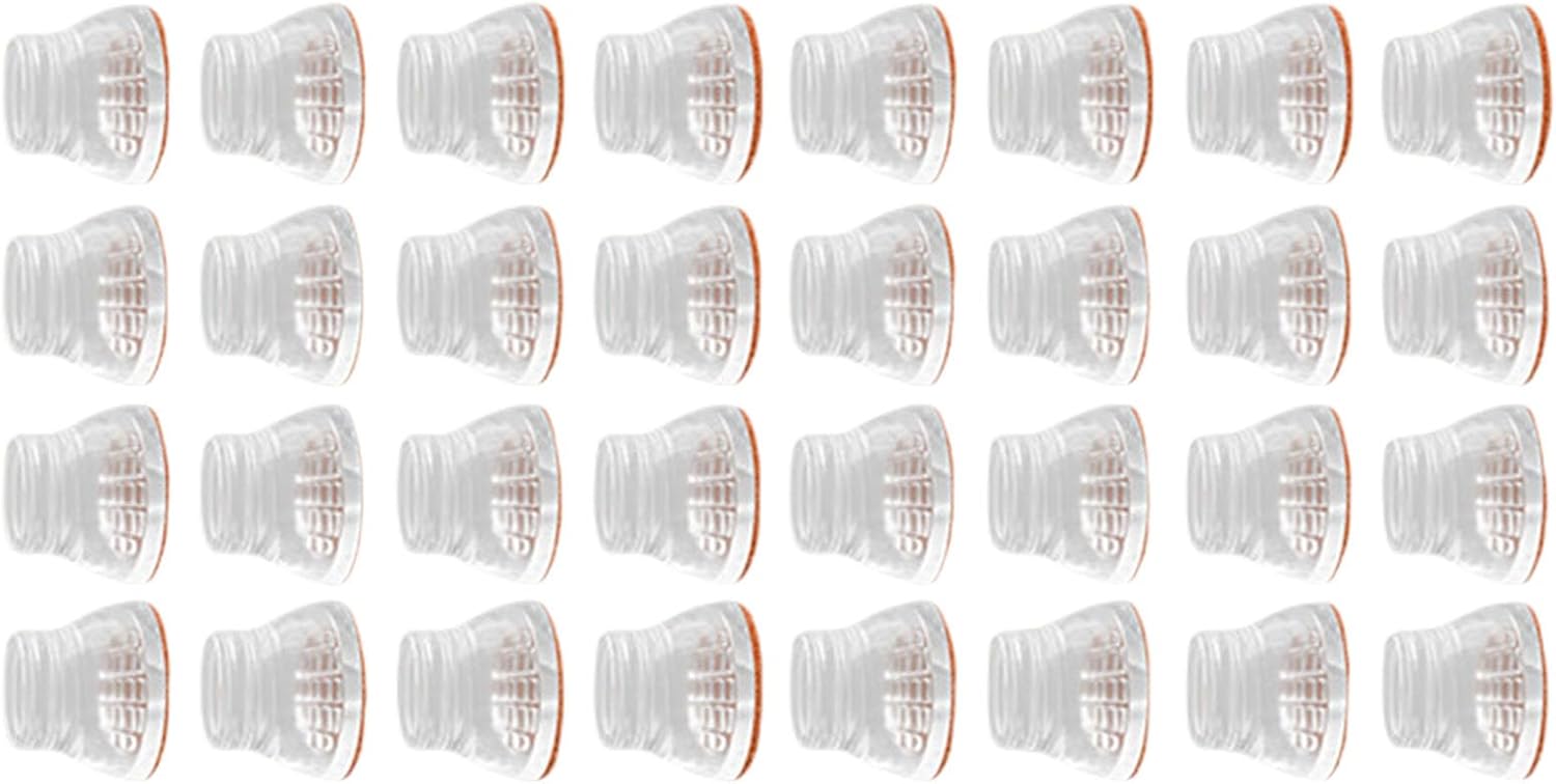 Clear Felt Chair Leg Caps Floor Guard Protectors Furniture Foot Set for Wood Floors Quiet Movement Solution Chair Leg for Hardwoods Floors