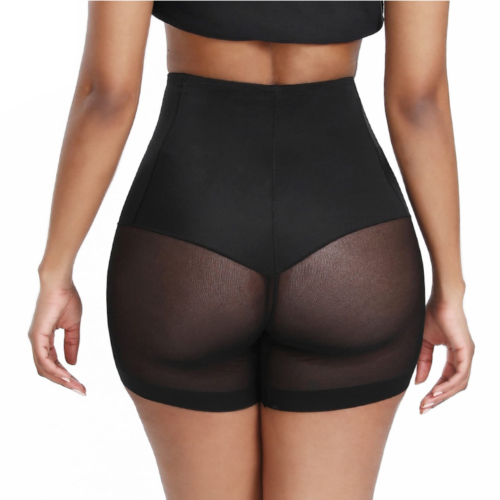 Entrenador de Cintura Alta para Mujer, Ropa Moldeadora Costura de Malla, Bragas con Control de Barriga, Moldeador de Cuerpo, Ropa Interior Adelgazante