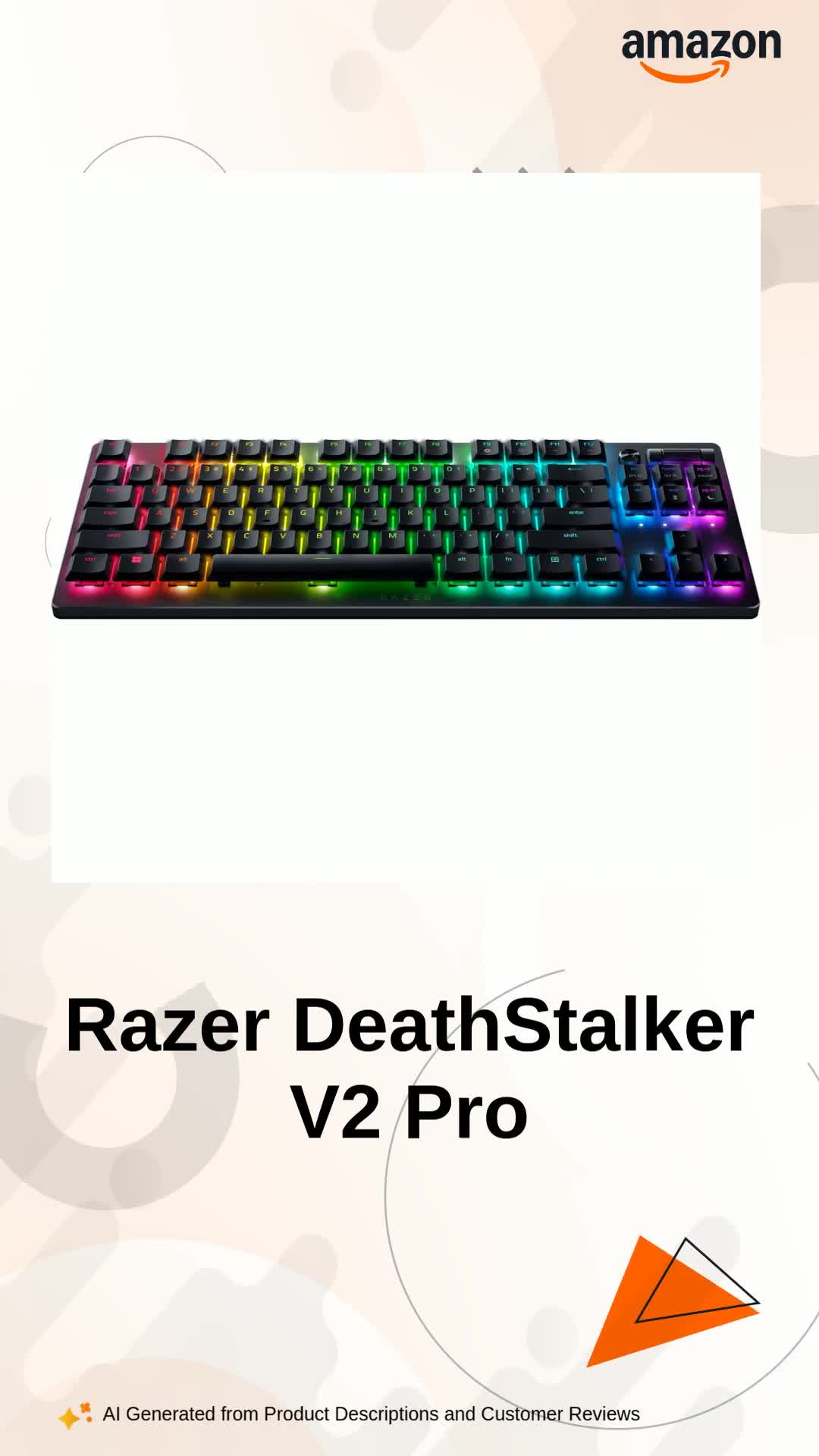Razer レイザー DeathStalker V2 Pro Amazon.in: Buy Razer DeathStalker V2 Pro Tenkeyless - Wireless Low