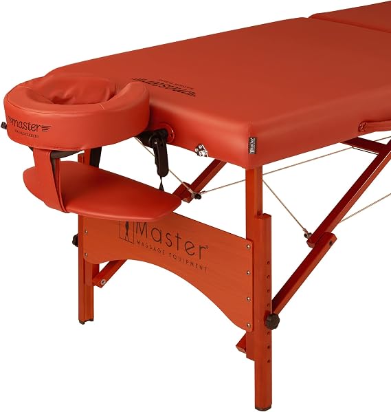 Master Massage 28 inch Heat Adjustable Thermal Top Portable Masage Table Fairlane, Tatto, Lash Bed with Adjustable Height