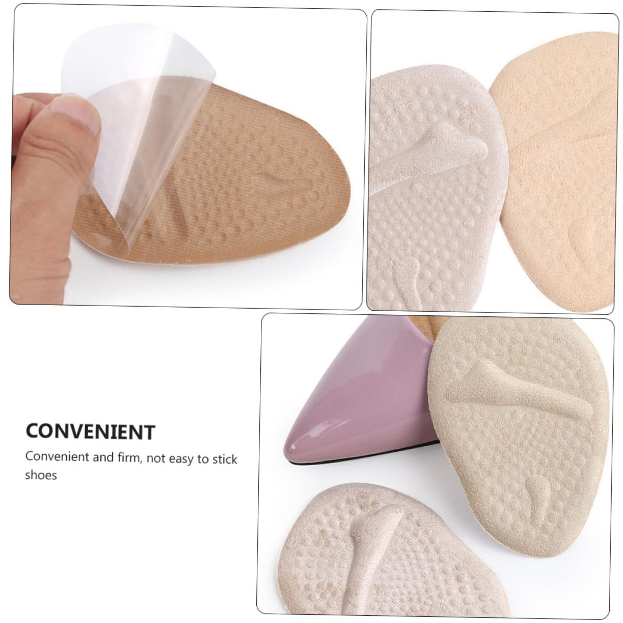 15paare Antirutsch-gel Vorfußpolster Dämpfende Halbschuheinlagen Für Bequemes Gehen Geeignet Für Sportschuhe Und High Heels Mit Weicher Textur Und Optimaler Passform