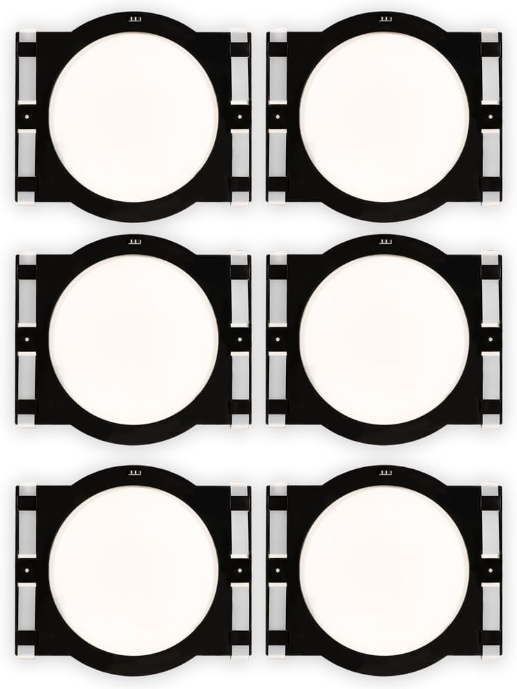 Theater Solutions RK8C in Ceiling Installation Rough in Kit for 8" Speakers 3 Pair Pack