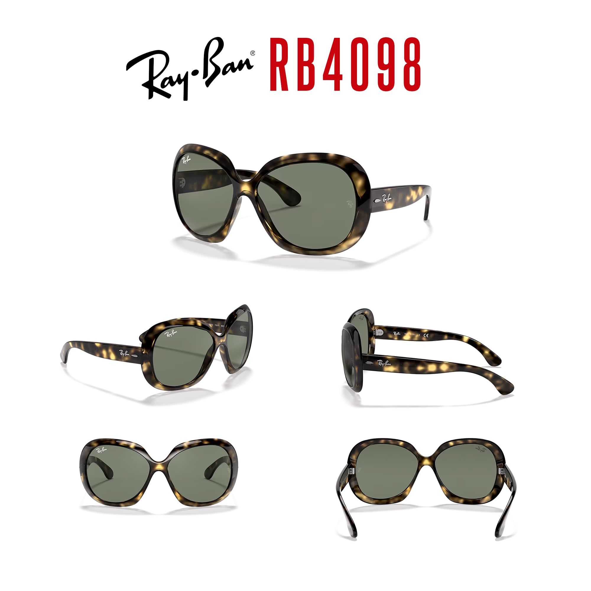 Ray Ban Unisex okulary przeciwsłoneczne Metal De 56