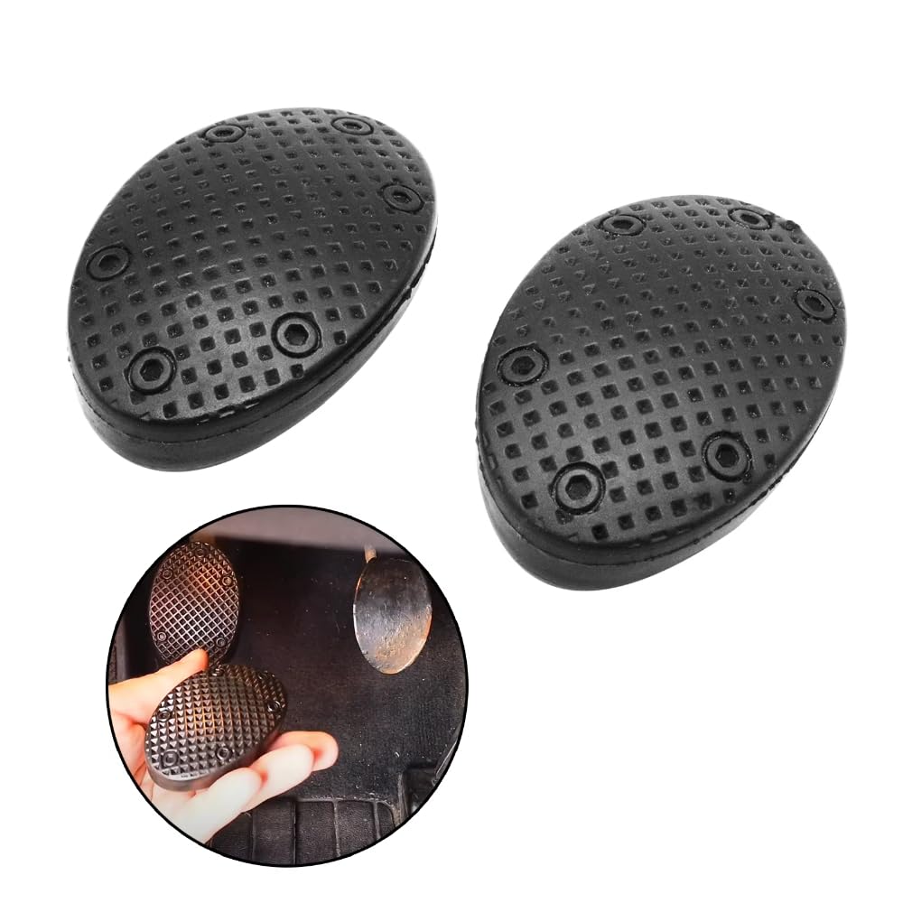 Couvre-pédales de Frein et d'embrayage en Caoutchouc pour Mini Cooper One S R50 R53 R55 R56 R60 F55 F56 F54 - OE 35216765620 6765620, antidérapants, Installation sans Outil.