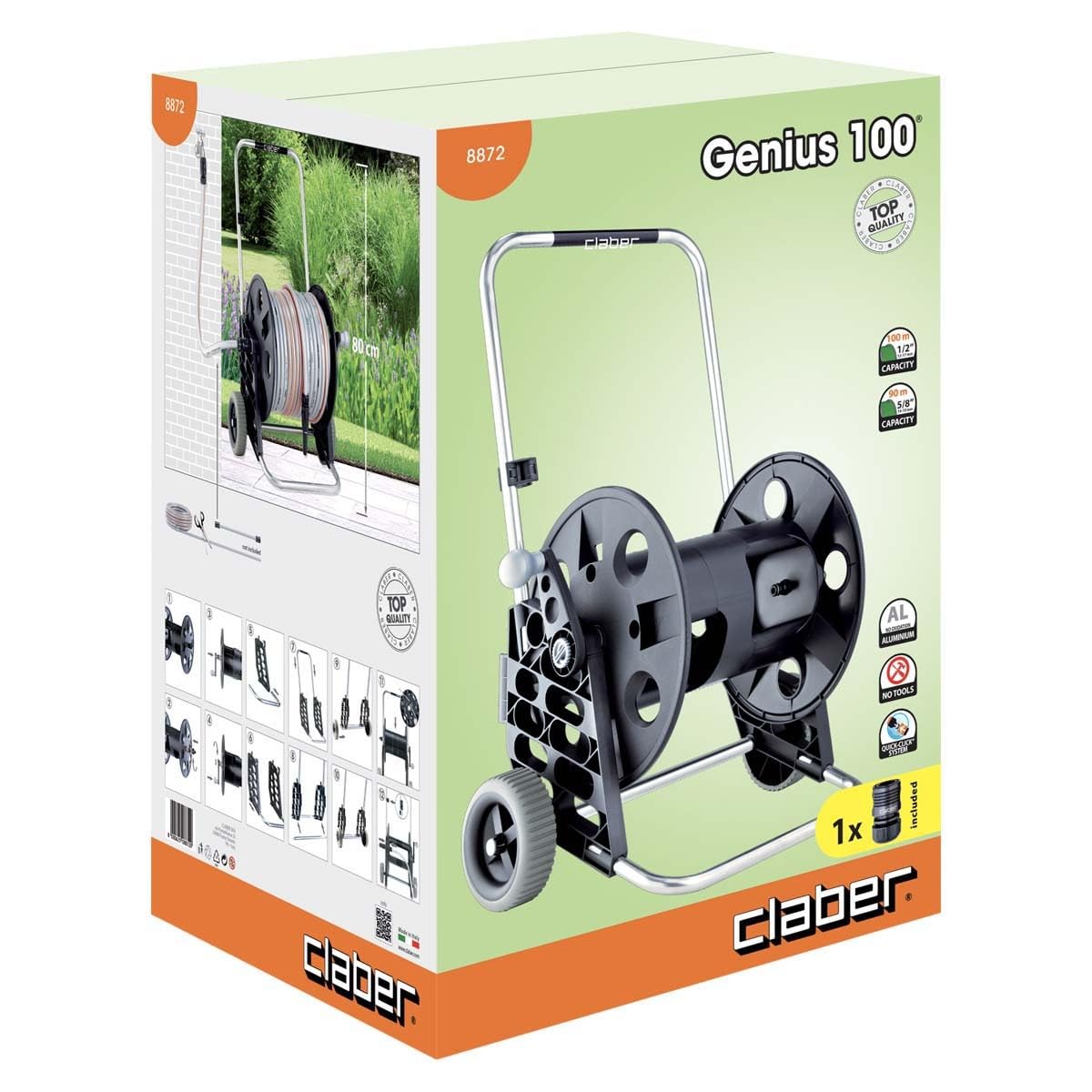 CARRO PORTAMANGUERAS GENIUS-100 (Nº de unid.= 1)