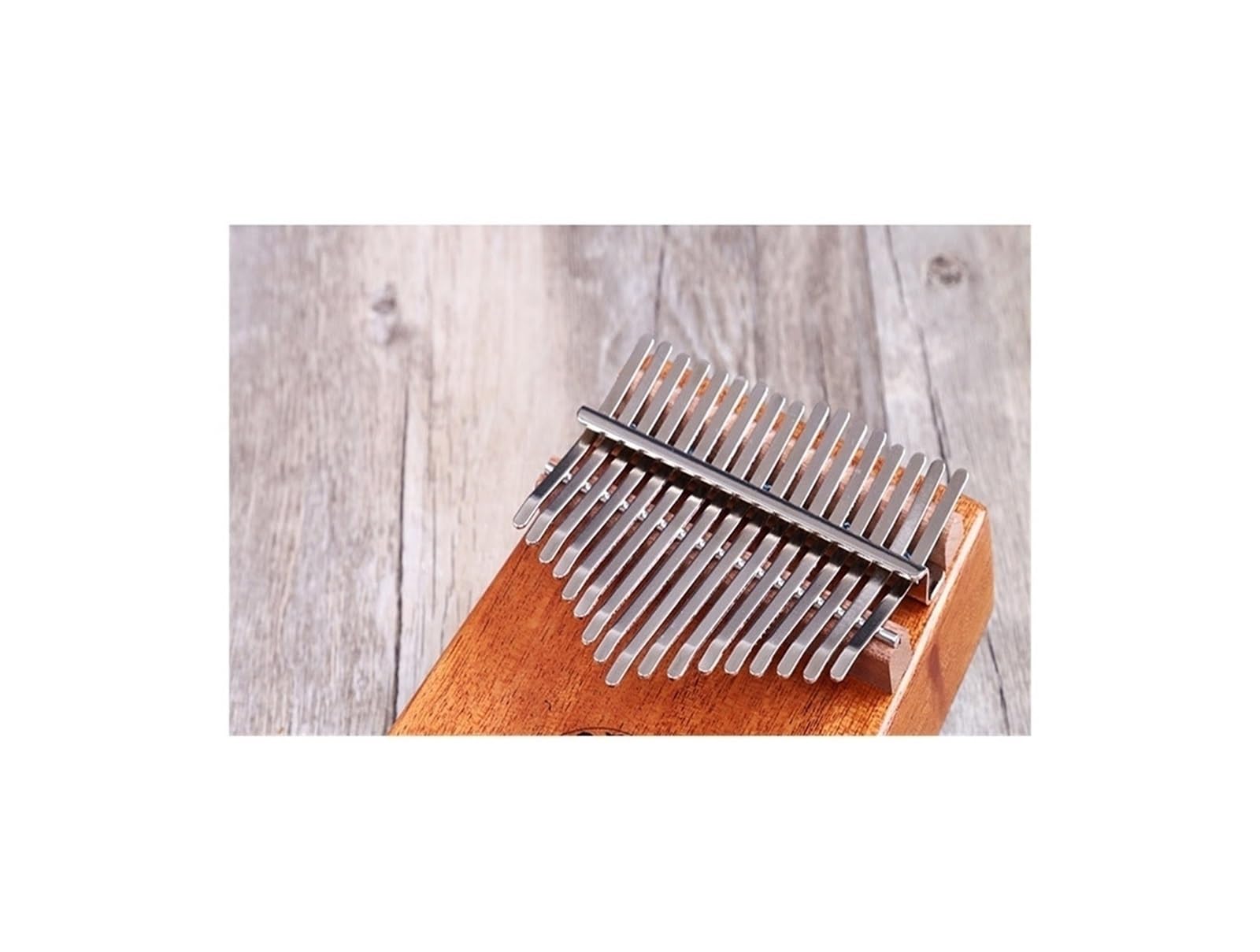 kalimba mini 17-tonowy fornir sosnowy niebieski 17-tonowy fortepian palcowy kalimba 17-tonowy fortepian kciukowy kalimba