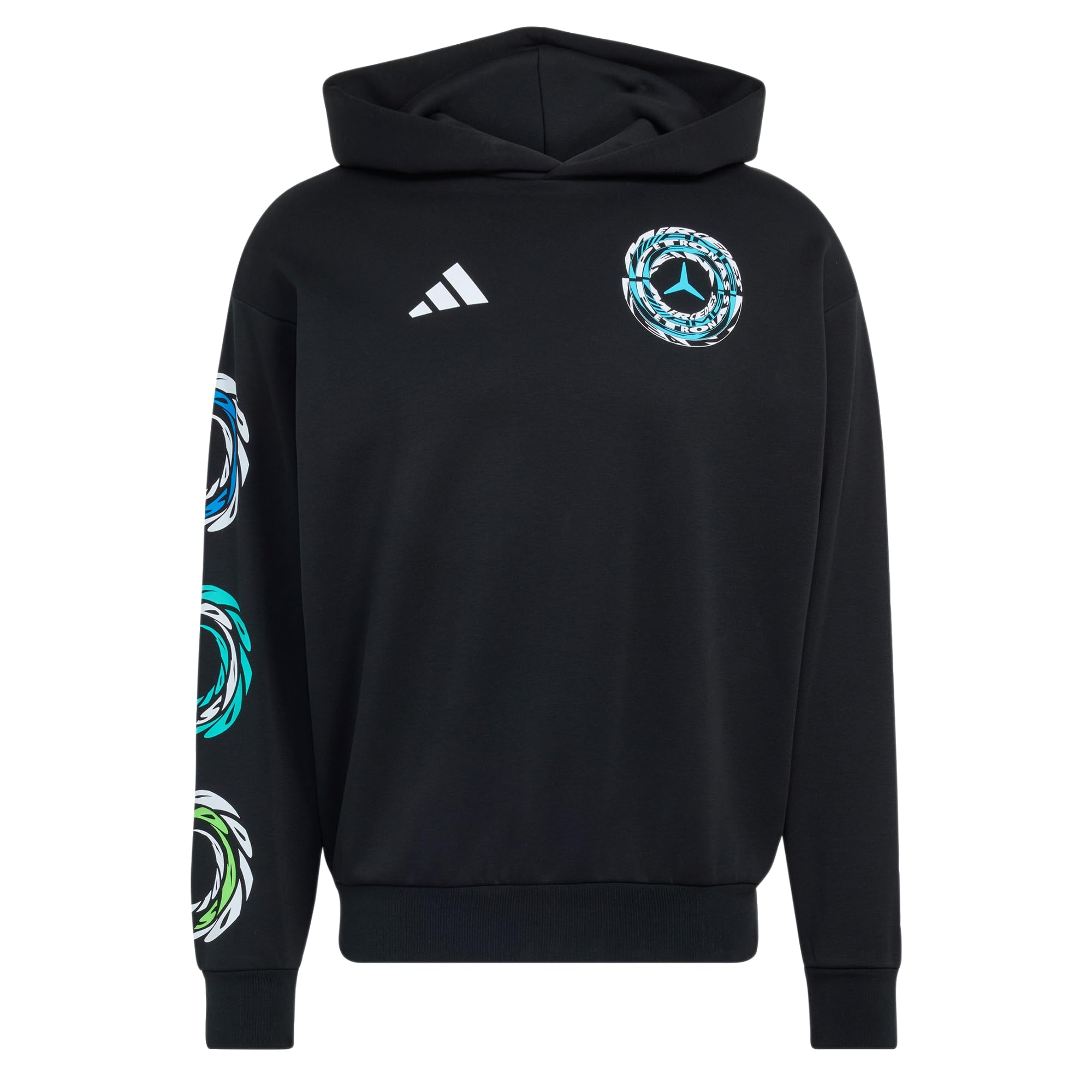 Sudadera con capucha de luces Mercedes-AMG F1 de adidas coleccionista 5