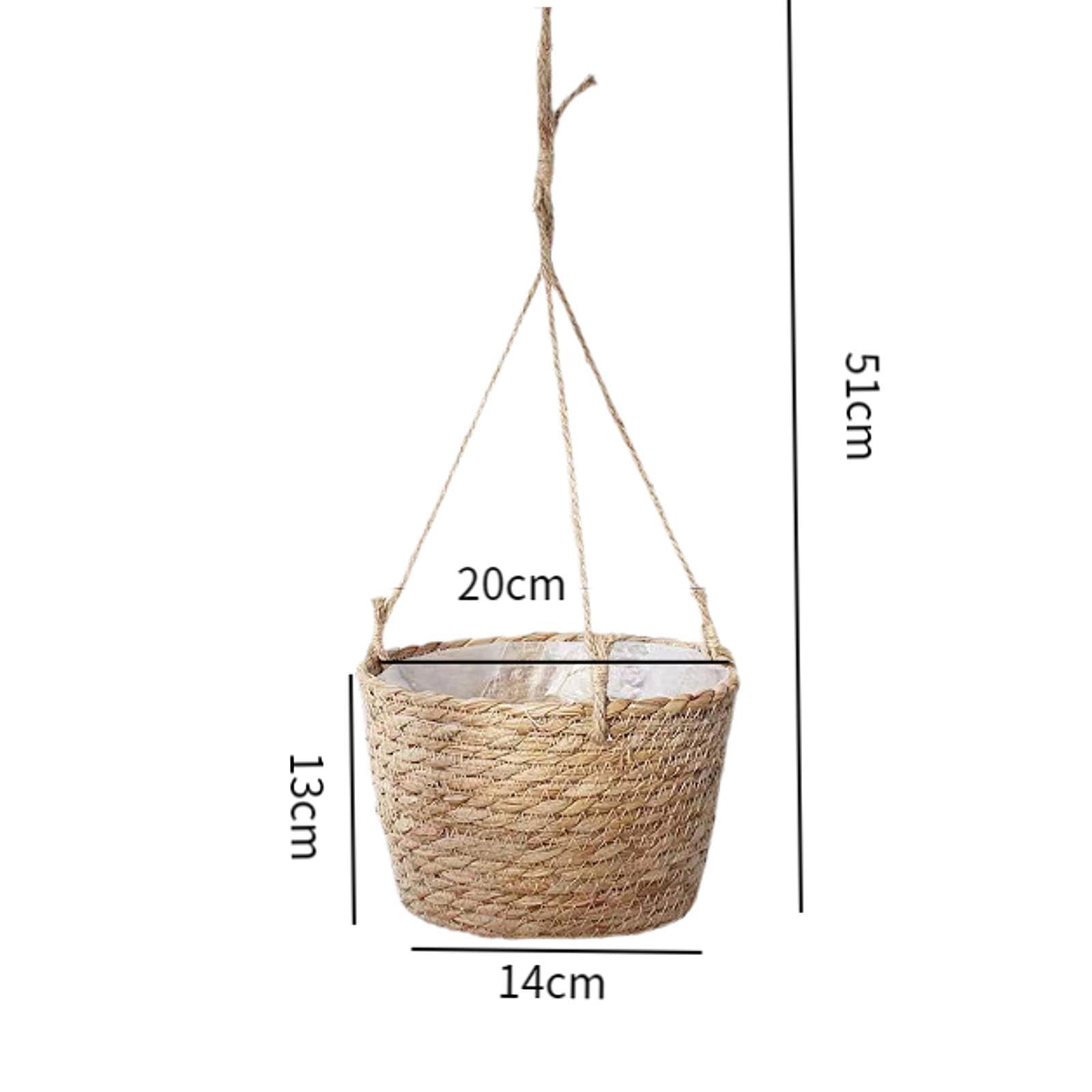 Panier De Fleurs Suspendu Pour Décoration De Maria... – Grandado