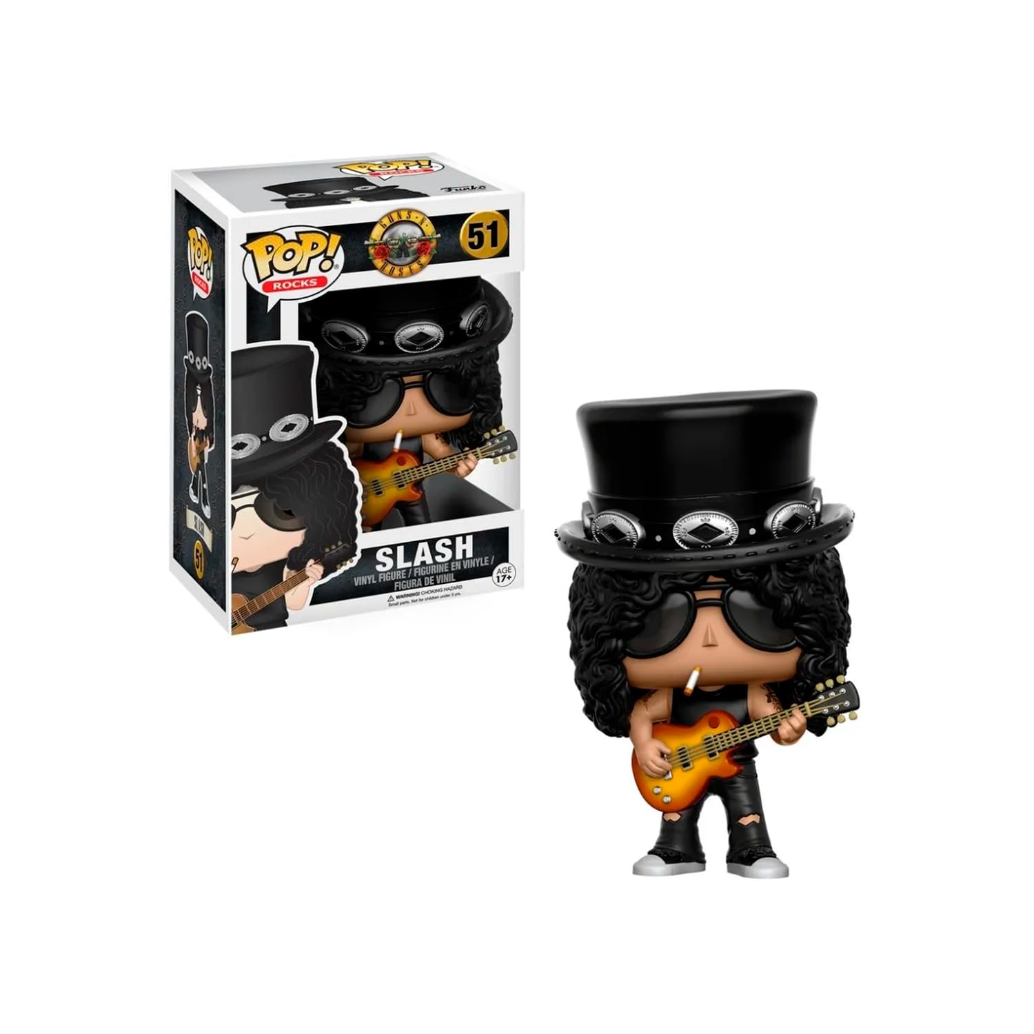 Funko POP！ ROCKS  GUNS'N'ROSES 3体セット Novo Lançamento da Funko Pop Guns'N'Roses em Versão Esqueleto