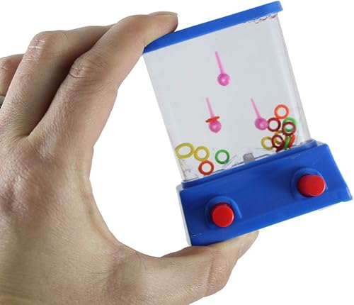 Miniatura 3 de Curious Minds Busy Bags Juegos acuáticos pequeños  Botón para poner anillos en clavijas  Juego de Arcade de viaje de mano para fiestas (3 juegos