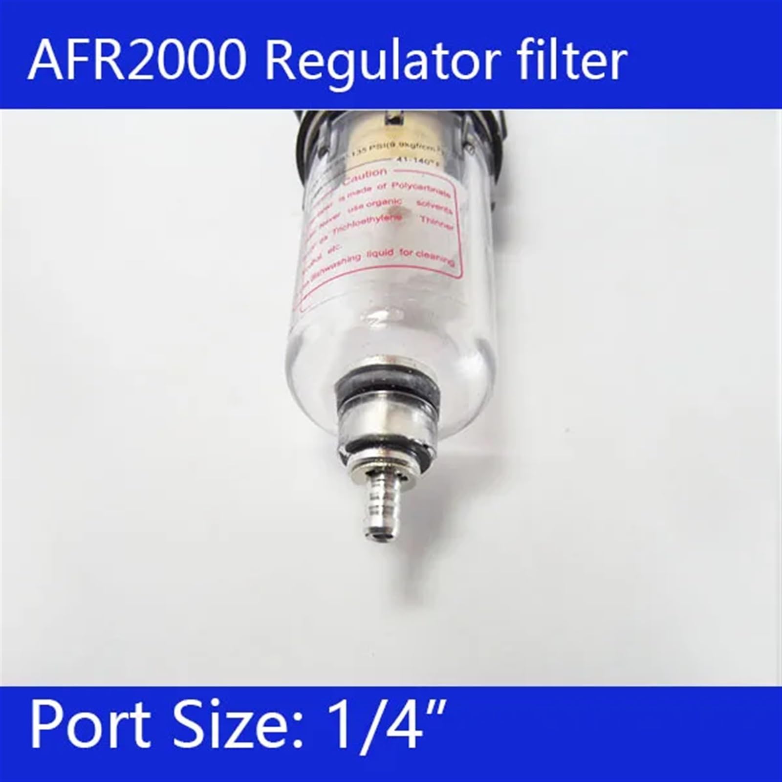 1 Uds AFR2000 1/4 "filtro regulador de presión de aire aerógrafo compresor trampa agua separador de aceite