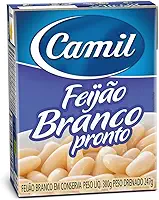 FEIJAO PRONTO BRANCO CAMIL CX 380G