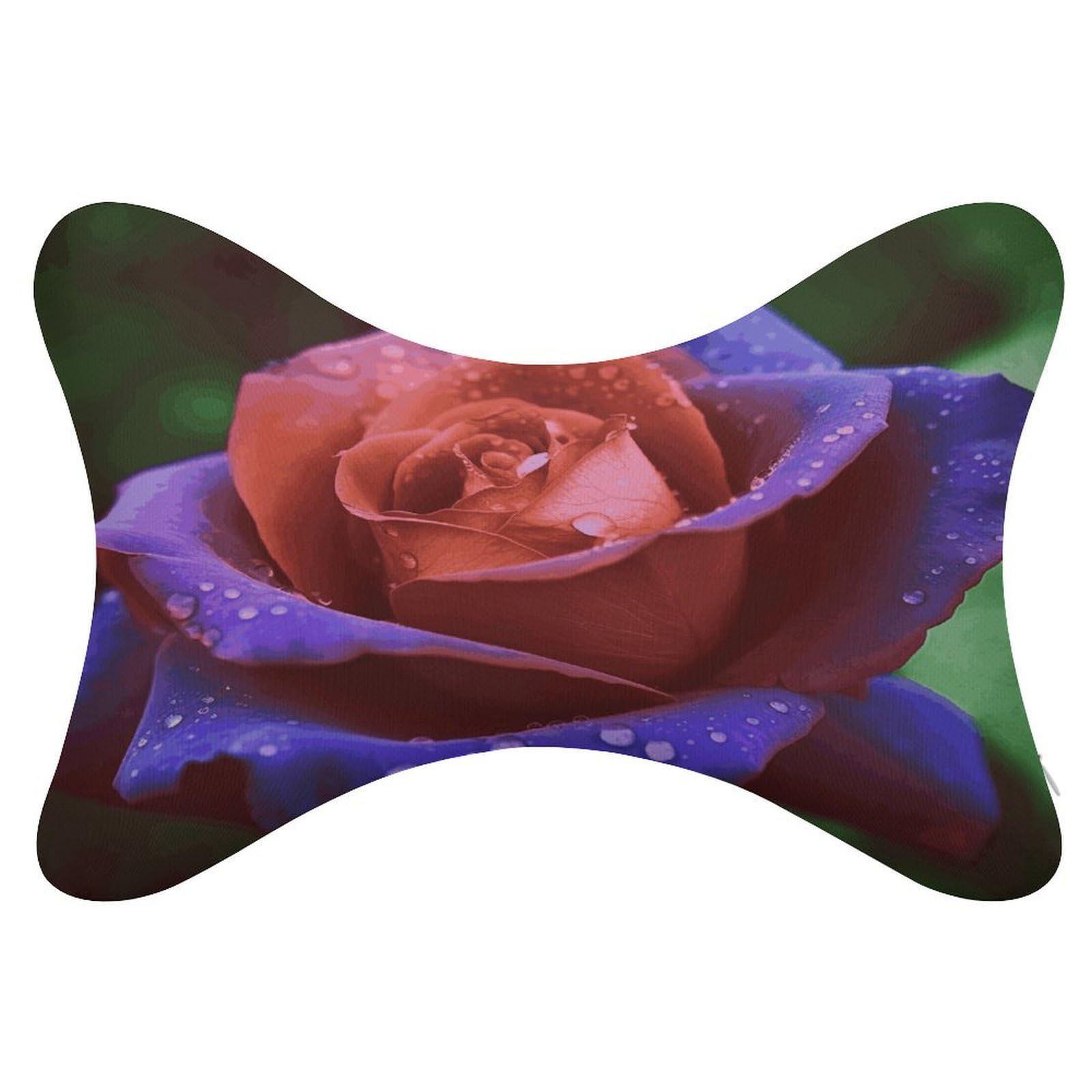 Khauerbc Style Rose2 Car Headrest Pillow - 2 Pack,Neck Pillow With Washable Removable Cover,Car Travel Pillow For Car Bus Truck Driving Comfort