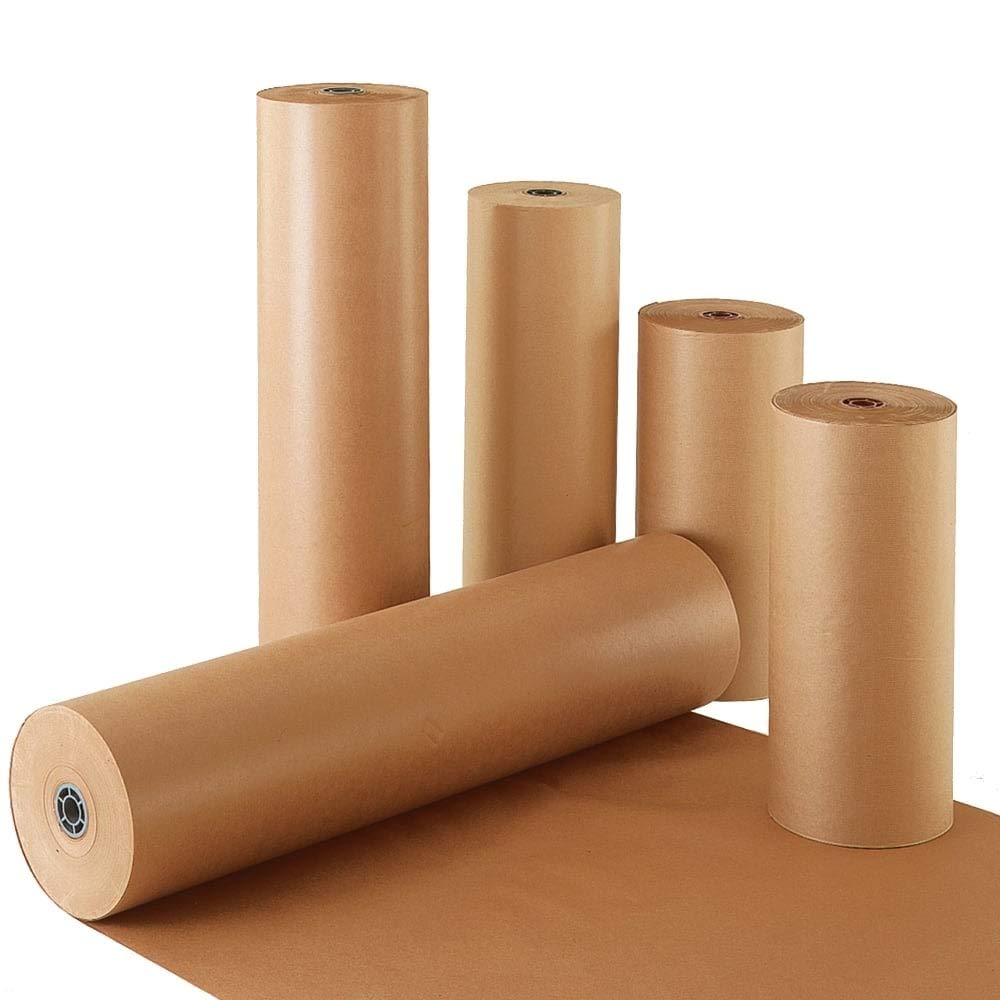 Buy Brown Kraft Paper Biodegradable Recyclable 100 Recycled