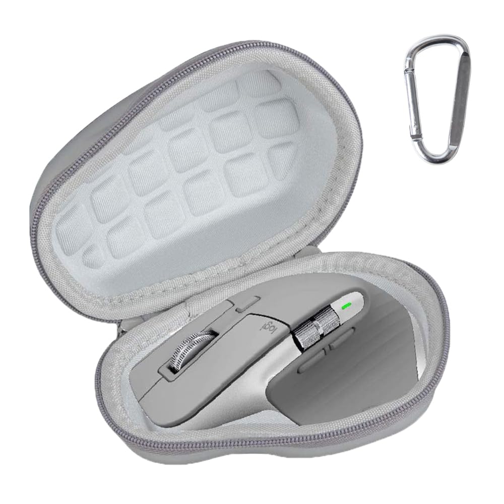 Anleo Hard Travel Case for Logitech MX Master 3 Advanced Wireless Mouse (Grey)