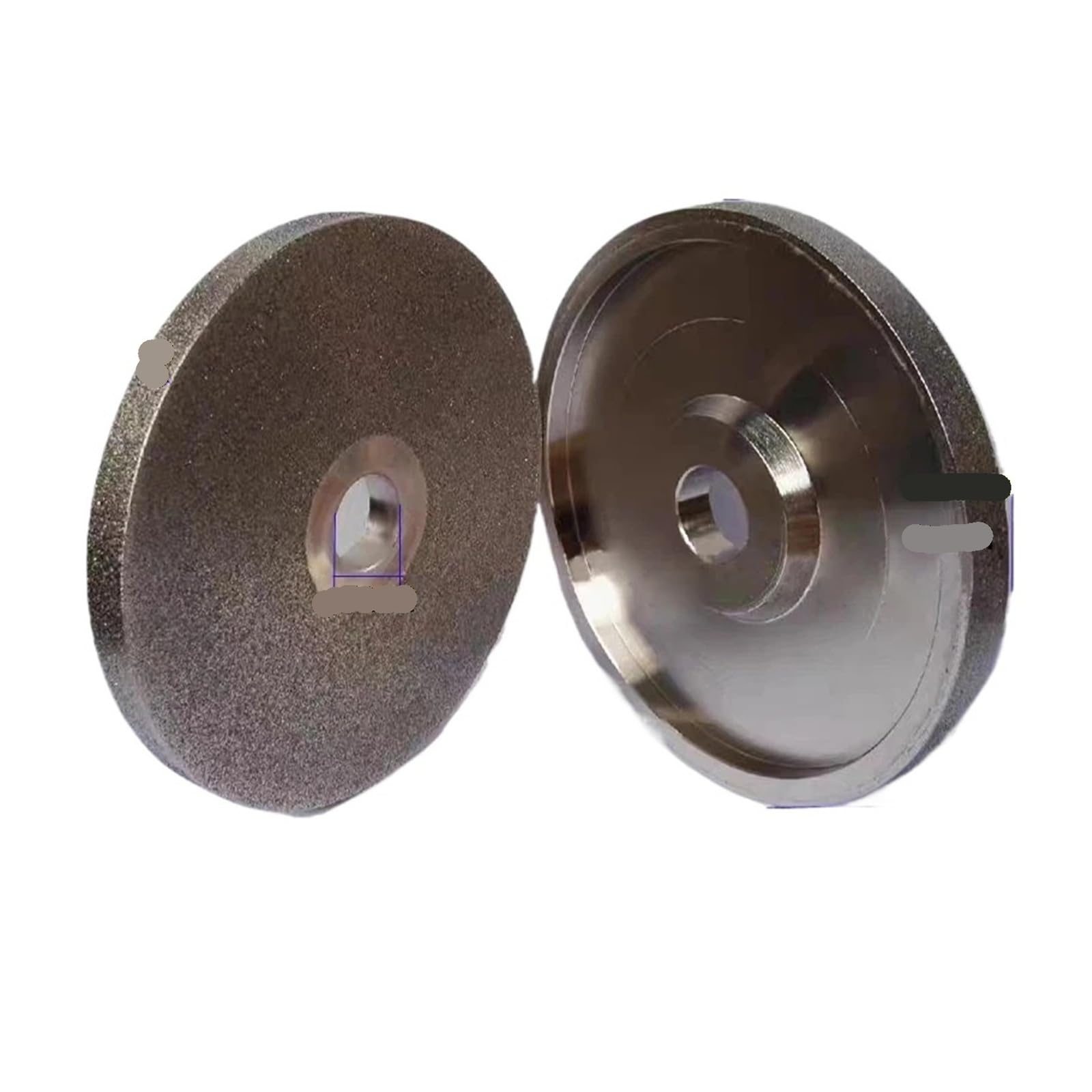 Muela de diamante con orificio de 6" pulgadas, 150 mm x 25,4 mm, for disco de pulido de aleación de jade de vidrio(60)