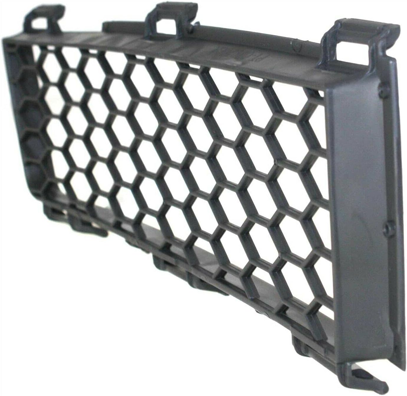 DAT AUTO PARTS Front Left Driver Side Lower Bumper Grille Grill Assembly Insert Panel Molding Replacement for 2003-2004 Pontiac Vibe Black Textured Plastic GM1200492 88969809