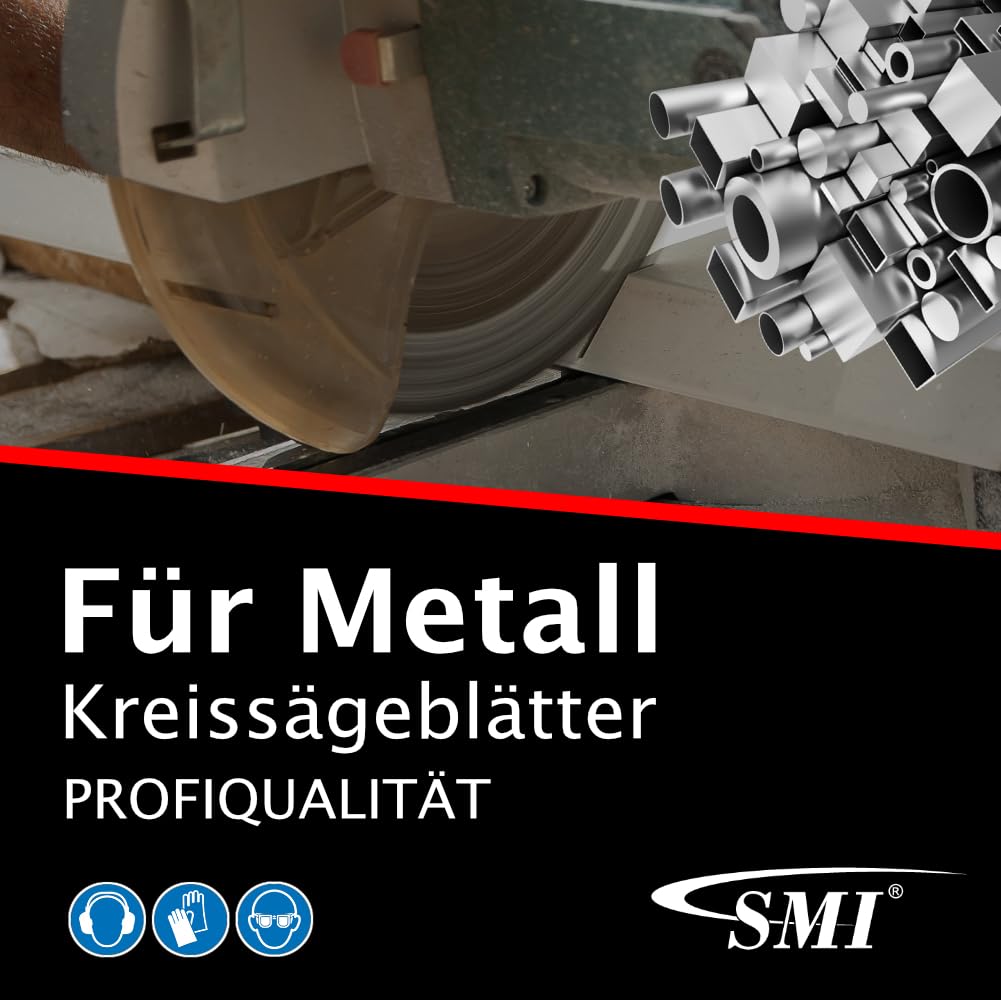 SMI Metall-Kreissägeblatt Hss DMO5 300 x 2,5 x 32 mm 220 Zähne Sägeblatt Kreissägeblatt Metallsägeblatt