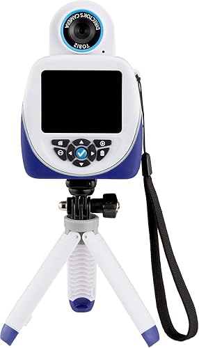 Miniatura 9 de Little Tikes Tobi 2 Director's - Cámara digital de alta definición para fotos y videos, pantalla verde, selfies, temporizador automático, trípode,