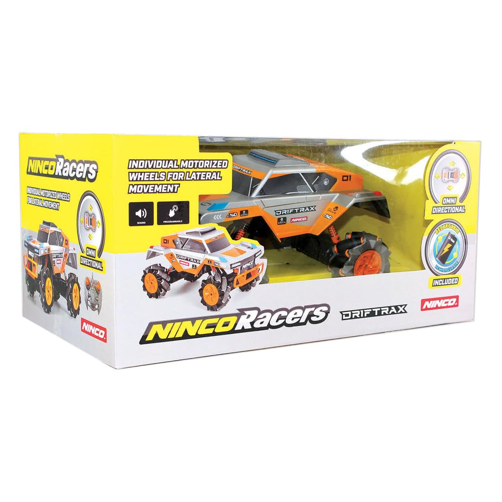 Ninco - Auto R/C PRAWY DRIFTRAX 1:12 2,4 GHz DRIFTRADE 360 stopni, wielokolorowy (NH93158)
