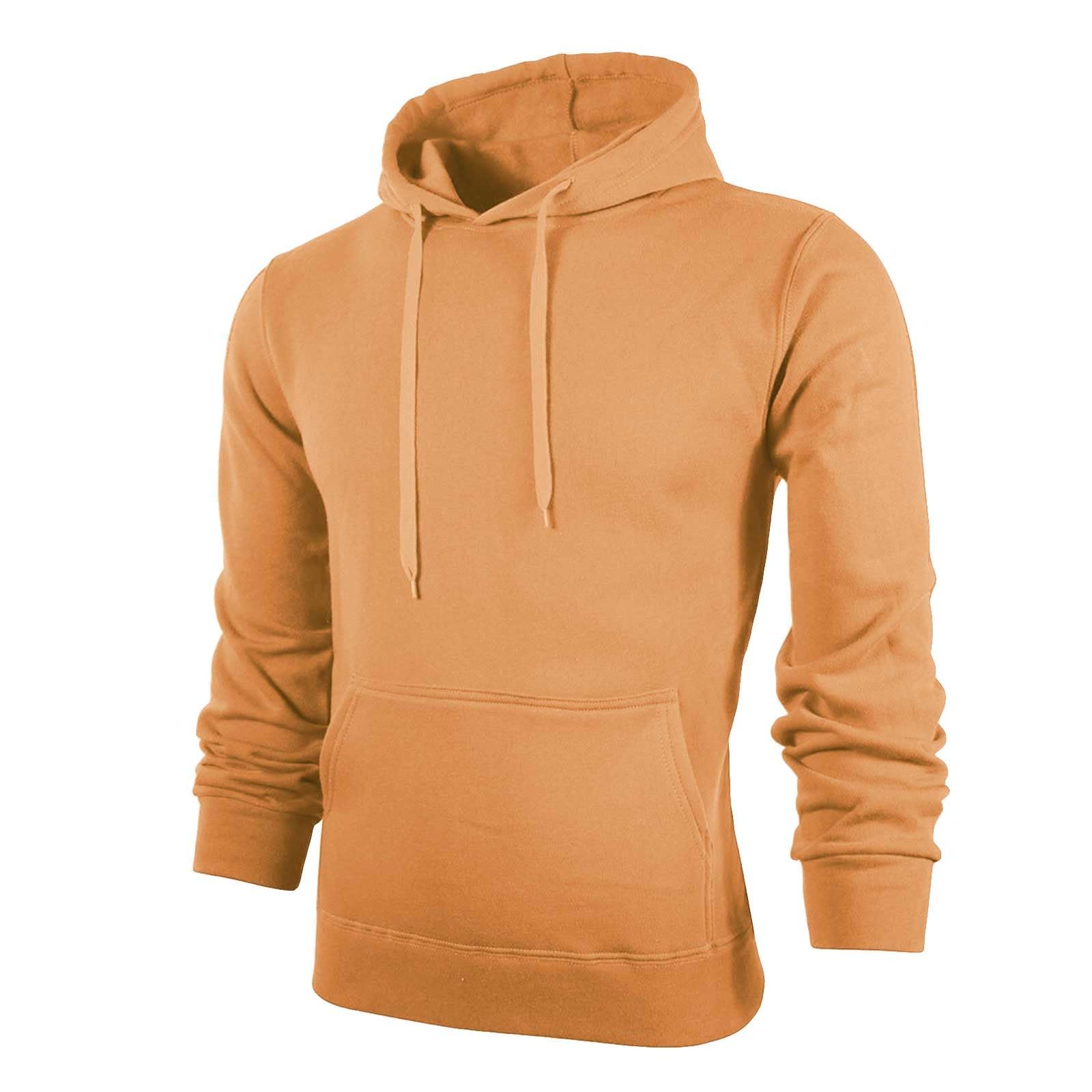 Sudadera con capucha para hombre, tallas grandes, larga, ligera, de