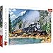 Trefl 500 Elementi, Qualità Premium, per Adulti e Bambini da 10 anni Puzzle, Colore Treno di Montagna, 37379