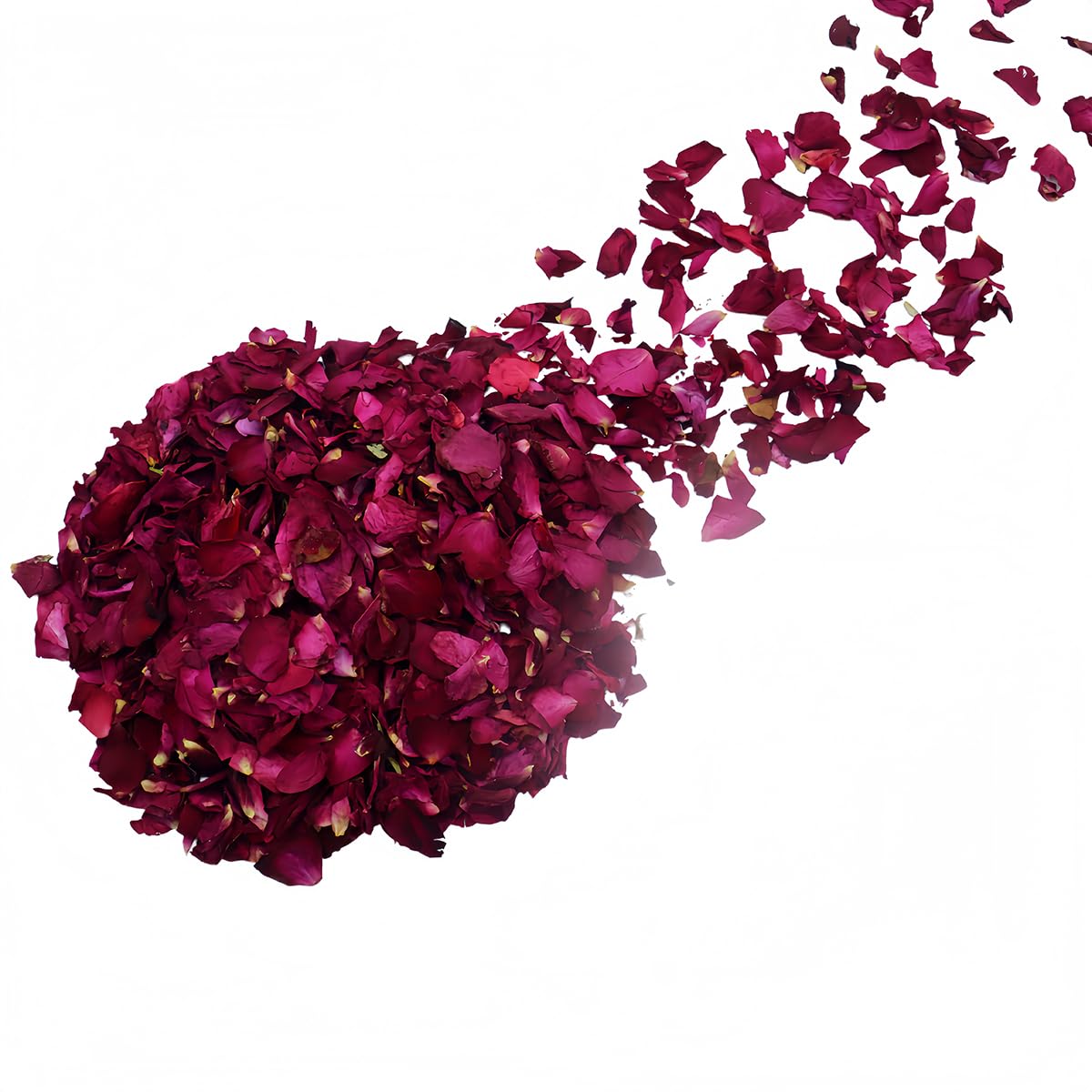 Ticha Hochzeitsblumenkonfetti, 300 g, natürliche getrocknete Rosenblätter, Hochzeitsrose, biologisch abbaubar für Geburtstagsfeiern
