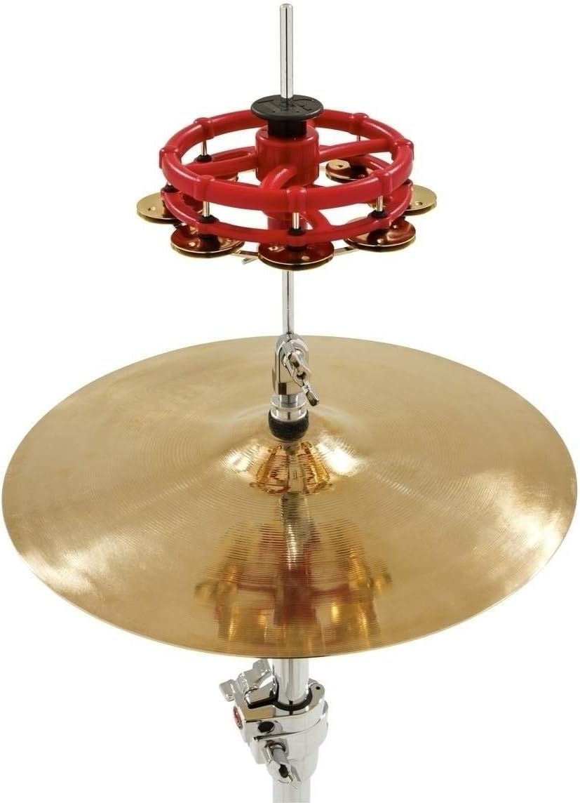Latin Percussion LP193 Click Hi-Hat Tambourine : Musical Instruments