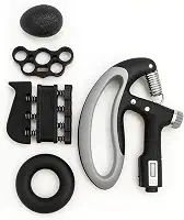 Hand Grip Exercitador de Mãos e Dedos Ajustável 5 a 100kg Para Força Resistência Fisioterapia e Reabilitação Com Contador