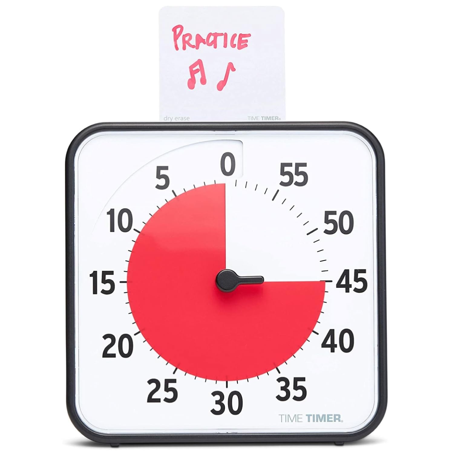 TIME TIMER TT08B-W 7.5 inches (19 cm), 60 Minutes, Time Timer, Time Management, Learning Alarm, Genuine Product