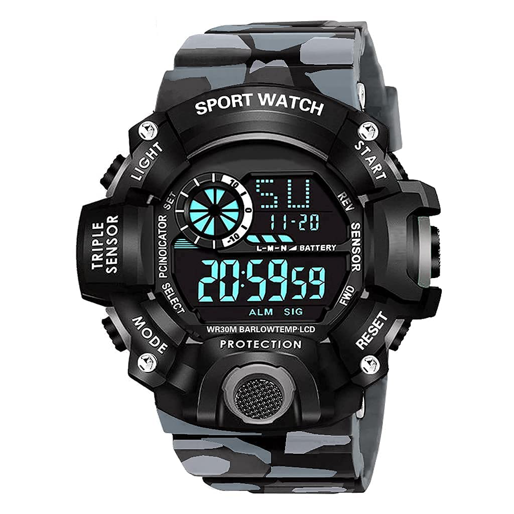 Fly Space Digital Watch Shockproof Multi-Functional Automatic Full Black Color Strap Waterproof Digital Sports Watch for All. (B0B4X4Z593) Amazon Price History, Amazon Price Tracker