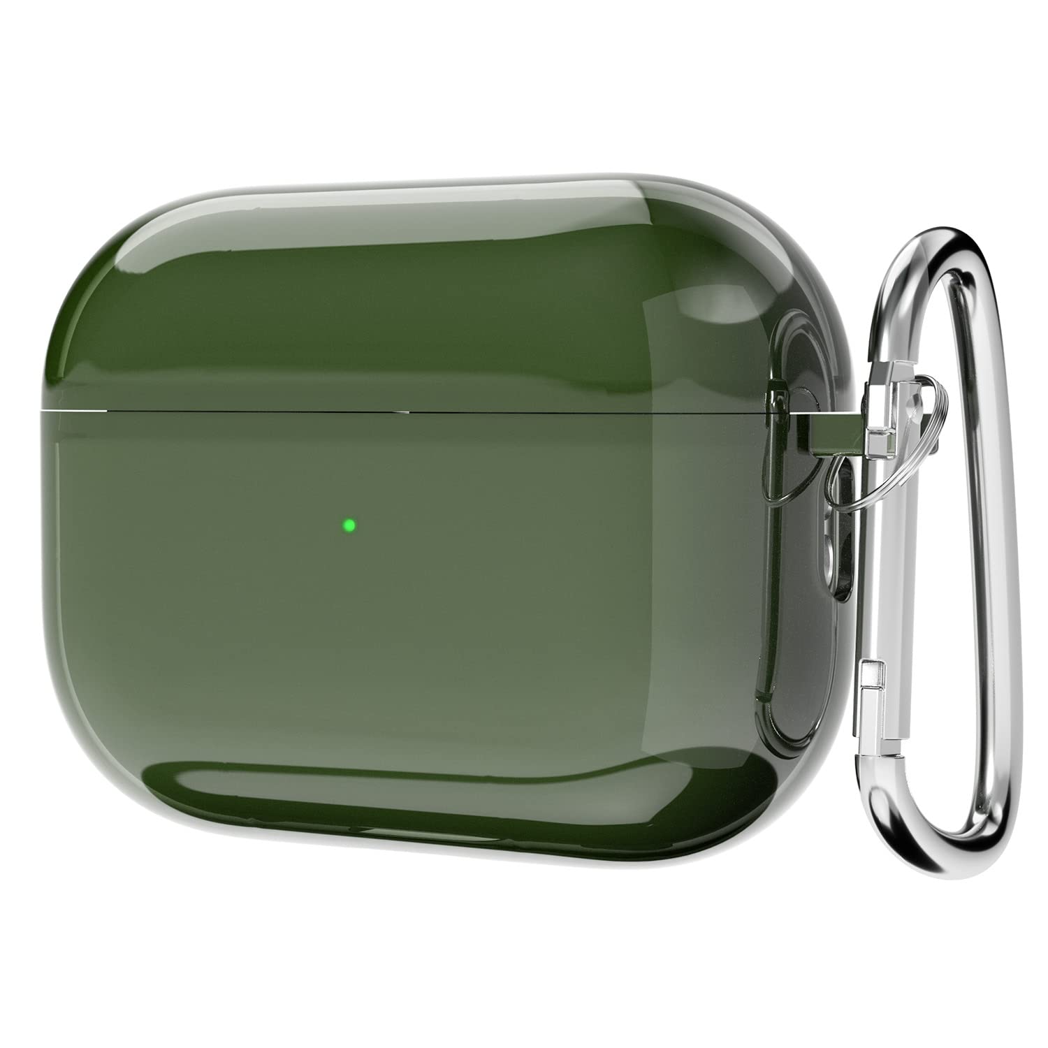 Svanove for Airpods Pro 2 Case Clear Hard Plastic, Transparent Simple Cute Airpods Pro 2nd Generation Case with Keychain