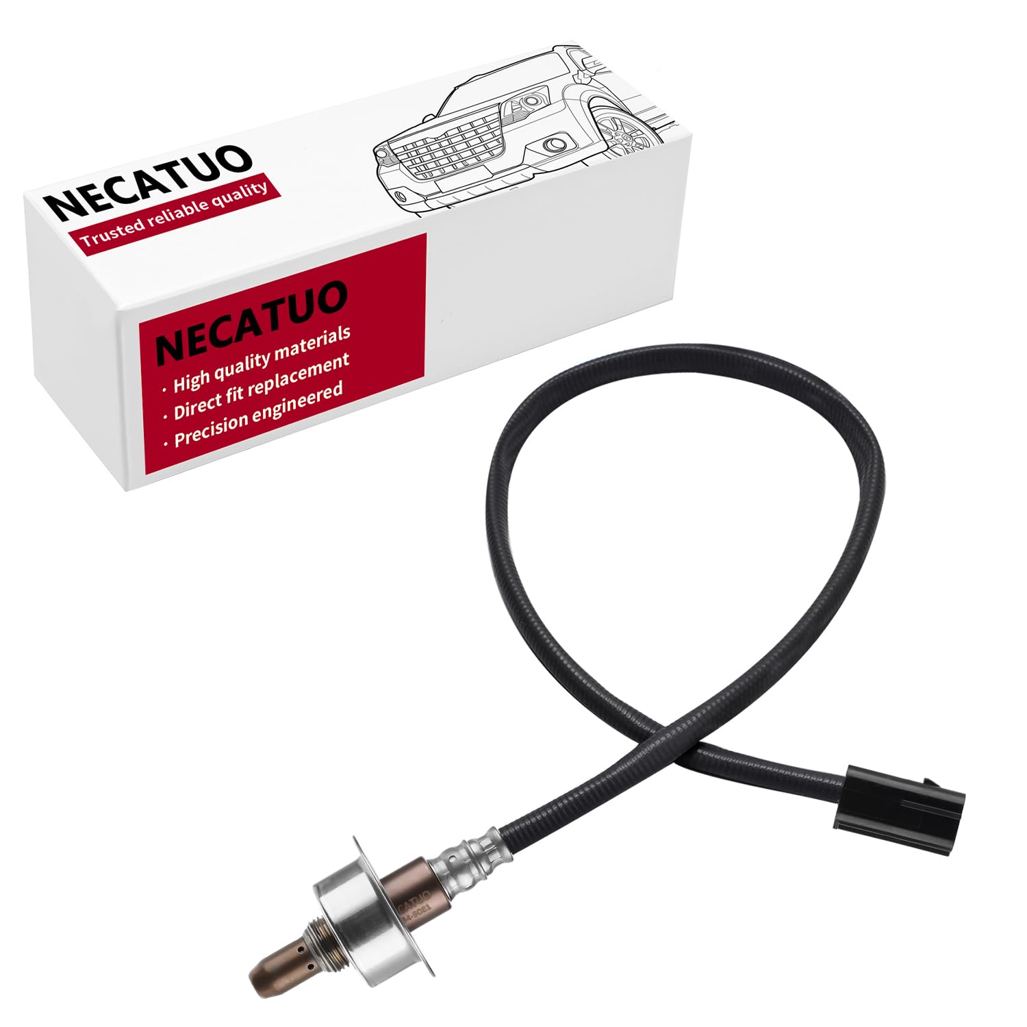 NECATUO O2 Oxygen Sensor Heated Air Fuel Ratio Compatible with Nissan Murano 2008-2011 3.5L Replace# 234-9081