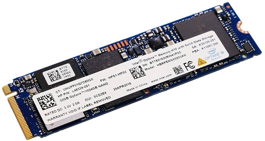 PCパーツ Intel Optane Memory H10 32GB +1024GB s-l1200.jpg