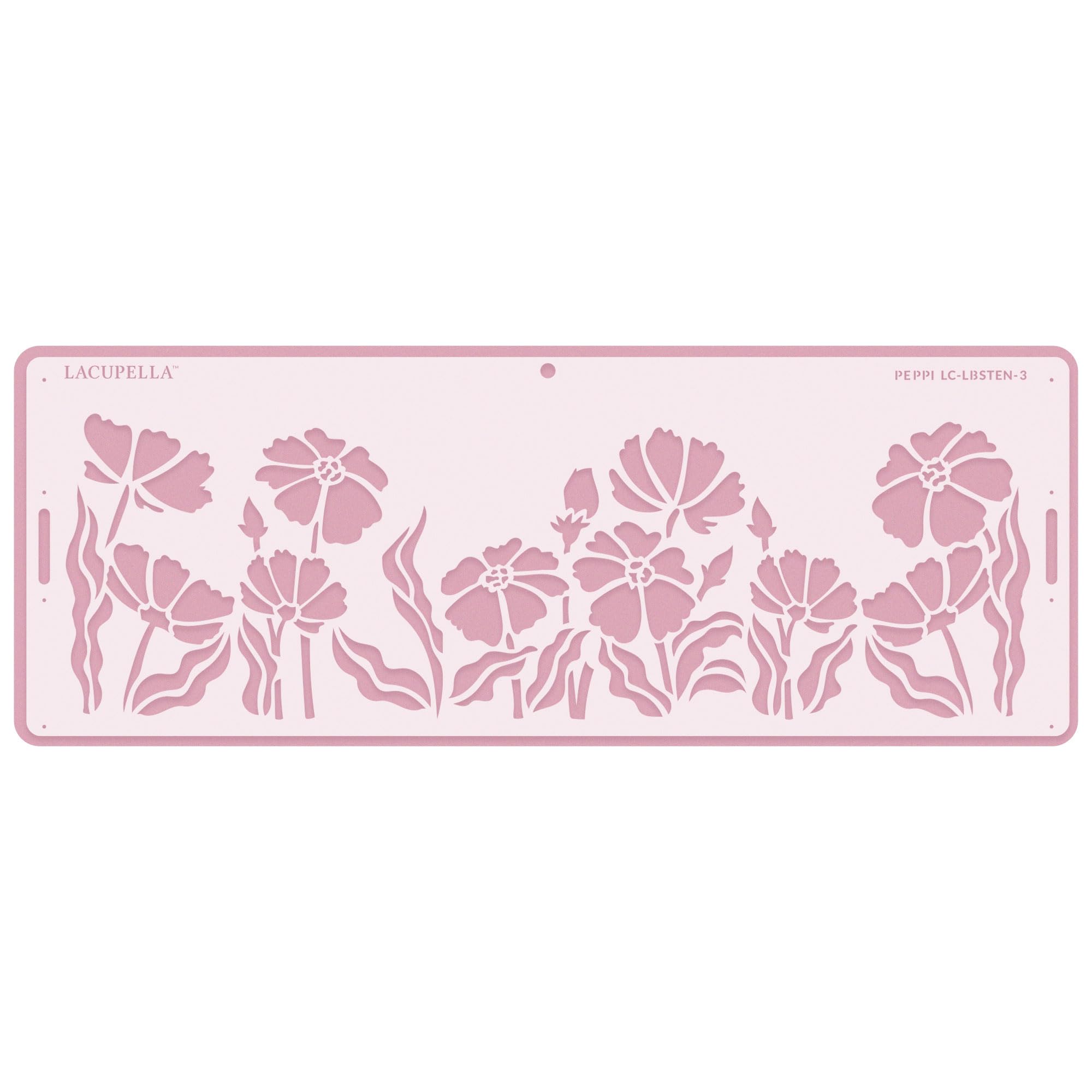 Lacupella Long Border Cake Stencil, 4