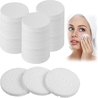300 esponjas faciales comprimidas, almohadill...