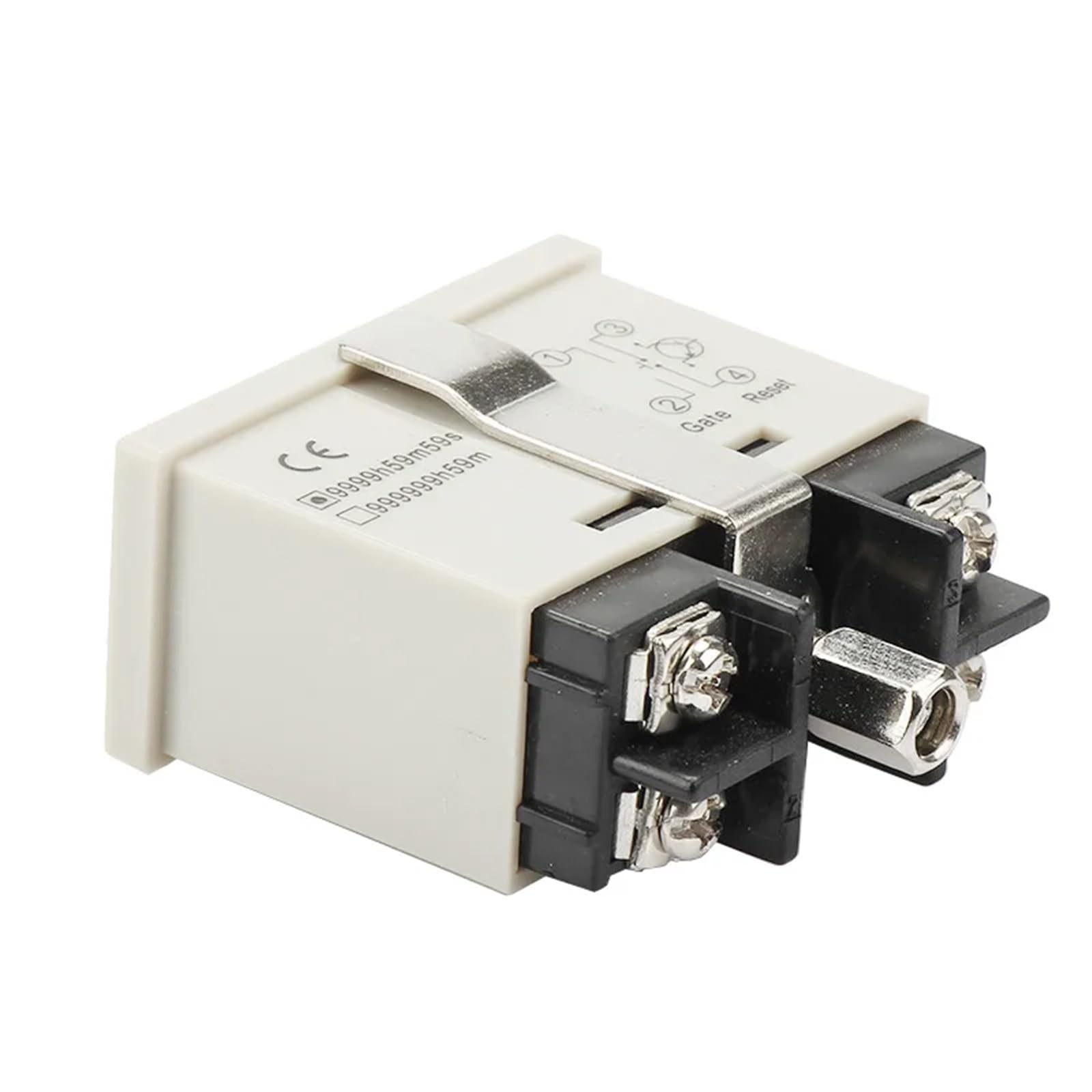 Contador de pulso de dígitos LCD, temporizador Digital de voltaje de 240v, contador de horas eléctrico, CA 110V-120V CC, entrada de 5V-30V(AHC3J)